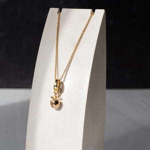 Lenny & Eva Apple Charm - Gold