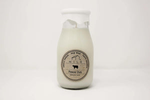 Milk Bottle Candle - Peace Out