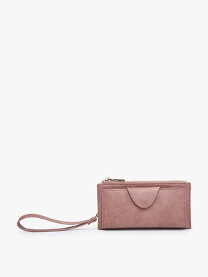 Kyla RFID Wallet w/Snap Closure