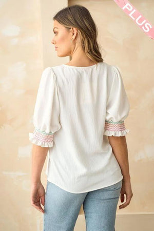 Gelina Blouse - Off White