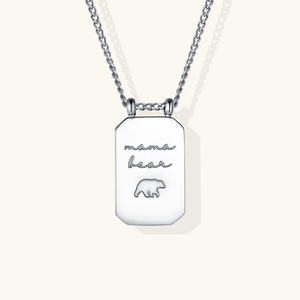 Necklace - MantraBand Note To Self "Mama Bear"
