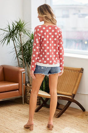 Zia French Terry Top - Coral