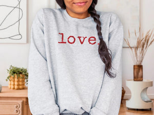 NLHD - "Love" Ladies Sweatshirt