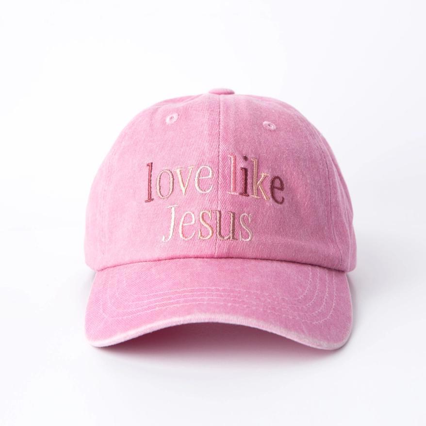 Baseball Cap - Mauve (Pigment Dye) - Love Like Jesus