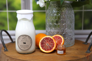 Milk Bottle Candle - Nectar & Honey