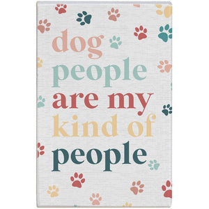 Dog People (Colorful) - Small Talk Rectangle