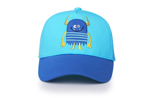 Kids UPF50+ Ball Cap - Monster Blue