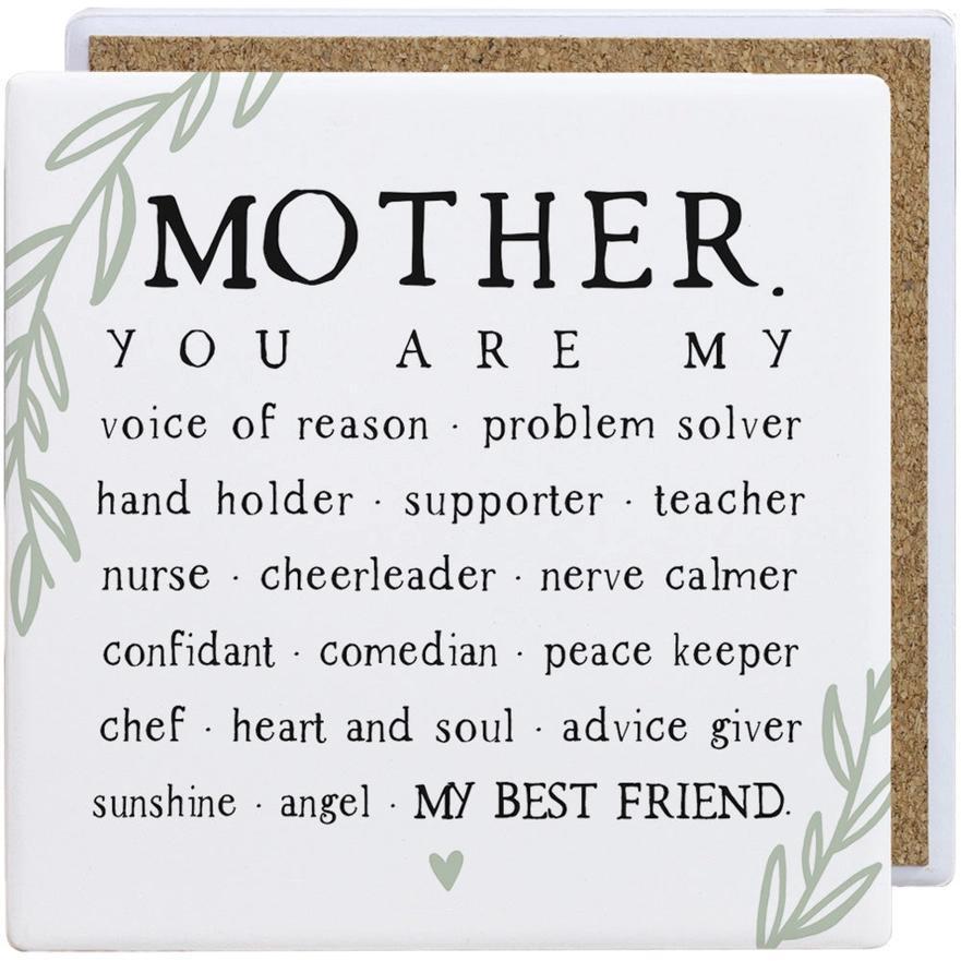 Ceramic Square Coasters - Mother You Are My...