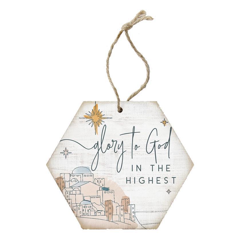 Christmas Ornament - Glory To God
