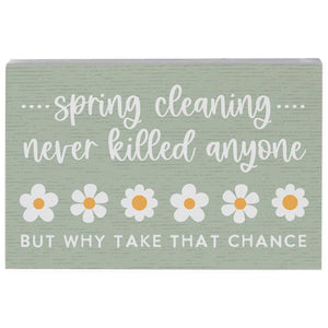 Spring Cleaning - Small Talk Rectangle