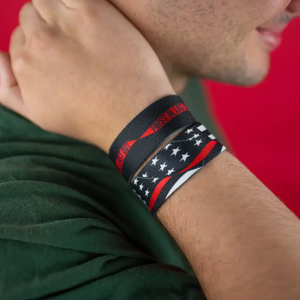 Zox Wristband - First In, Last Out (First Responder USA) - Medium