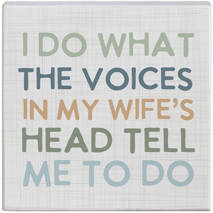 Voices Wife's Head - Small Talk Square