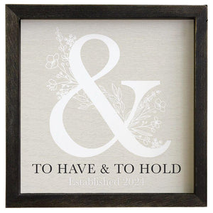 Have & To Hold - Rustic Frame