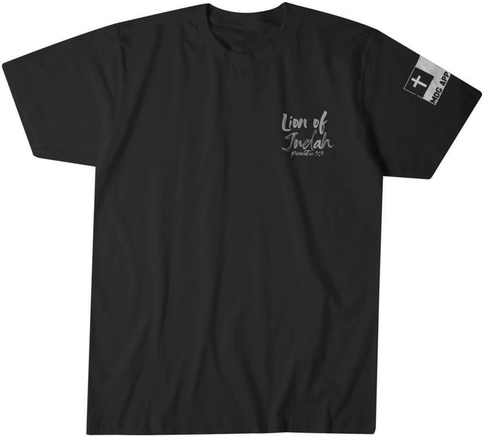 NLHD - "Lion of Judah" Christian Graphic Short Sleeve MOG T-Shirt