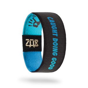Zox Wristband - Caught Doing Good (Anti-bullying Back To School) - Kids Size