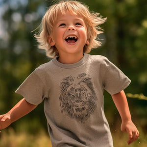 NLHD - "Lion of Judah" Kid's Christian Graphic Tee