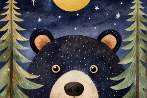 Mini Jigsaw Puzzle - Forest Bear