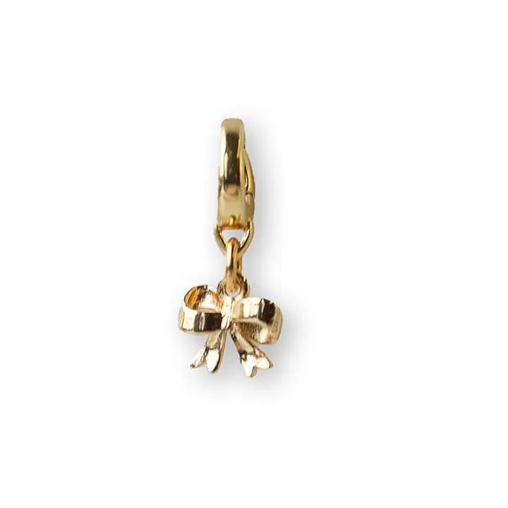 Lenny & Eva Bow Charm - Gold