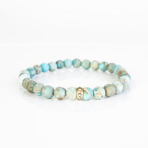 Lenny & Eva Bracelet -Gemstone Sparkle Bracelet Jasper