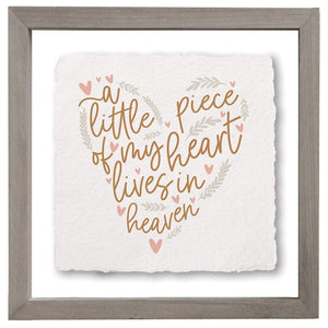 Little Piece Heart - Floating Wall Art Square
