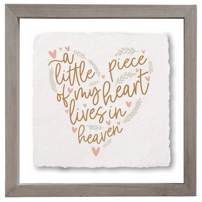 Little Piece Heart - Floating Wall Art Square