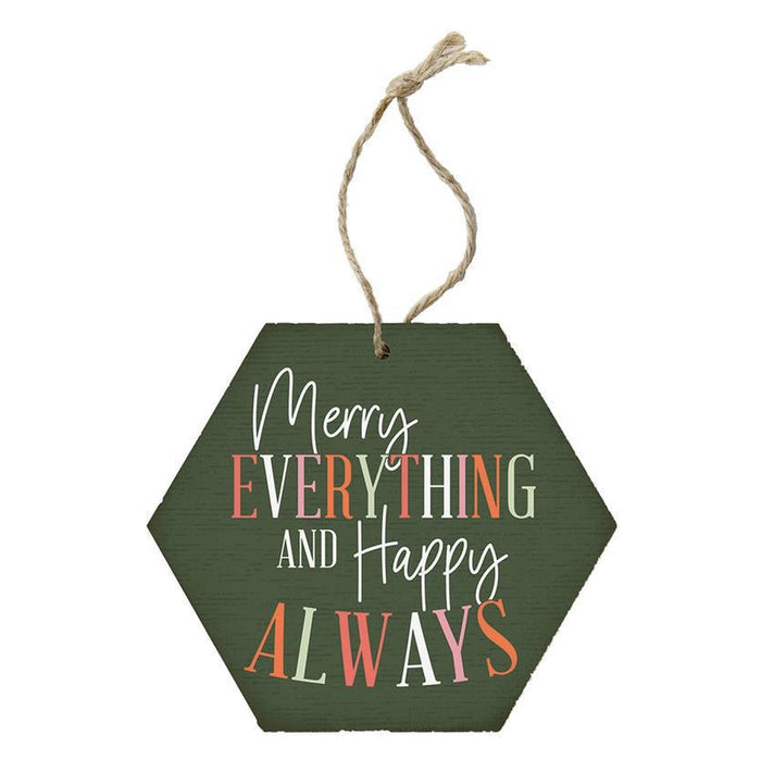 Christmas Ornament - Merry Everything Green