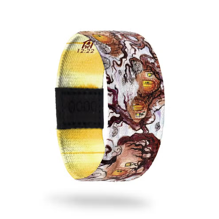 ZOX Wristband Christmas Holiday Winter - Stay Rooted - Medium