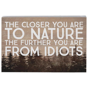 Closer Nature Idiots - Small Talk Rectangle