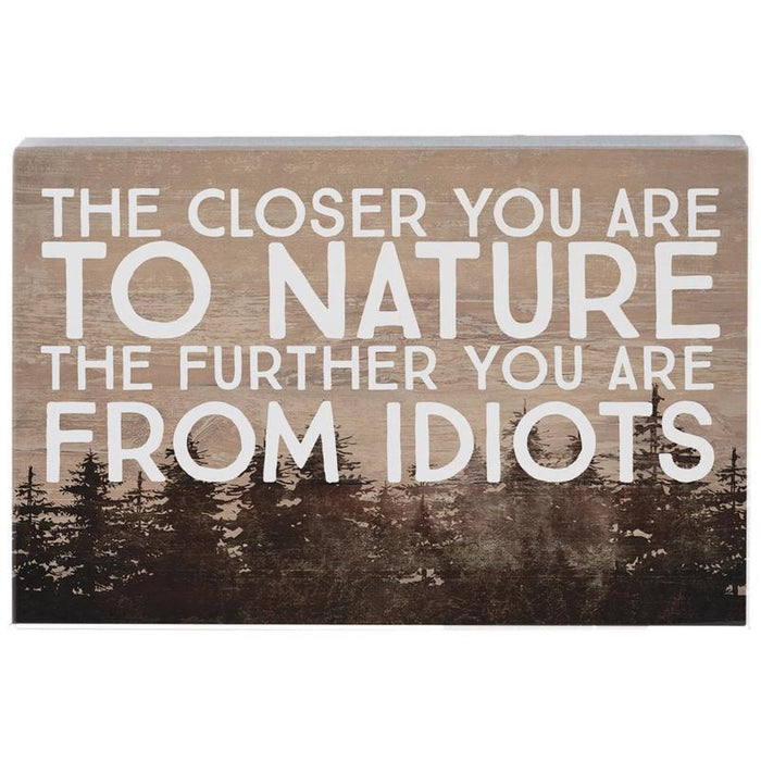 Closer Nature Idiots - Small Talk Rectangle