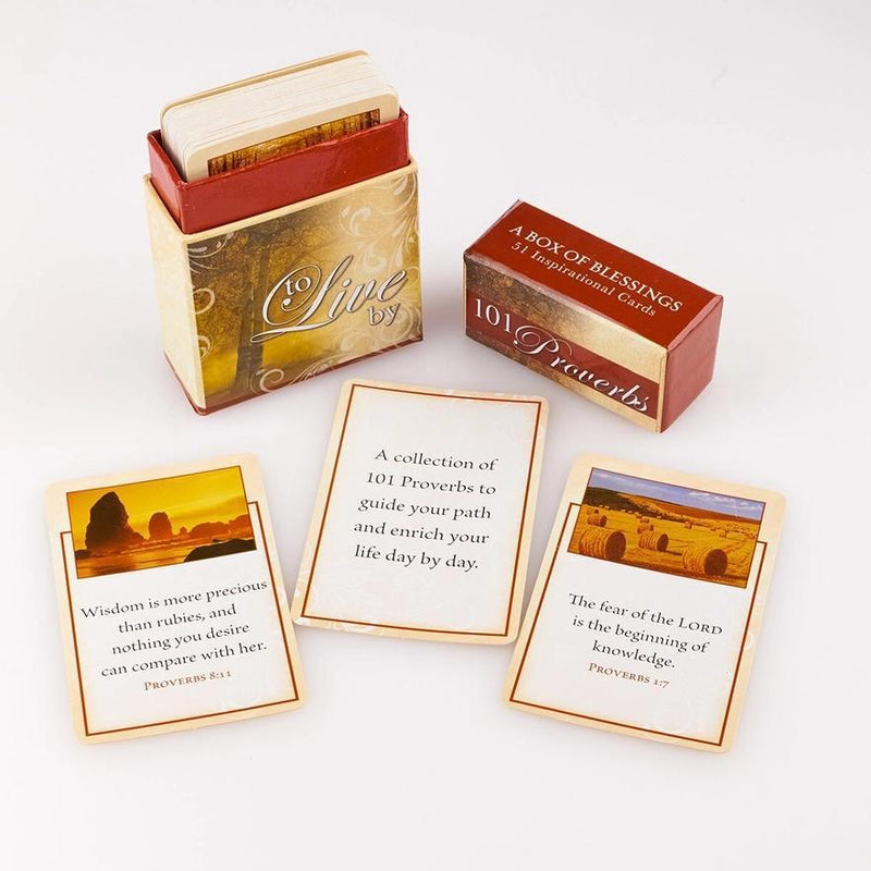 Box of Blessings - 101 Proverbs to Live By – Spotted Moon