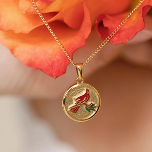 Necklace - Cardinal: Always In My Heart
