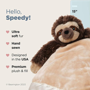 Lovey Blanket - Lil' Speedy Sloth Snuggler