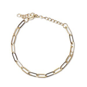 Lenny & Eva Bracelet - Paper Clip