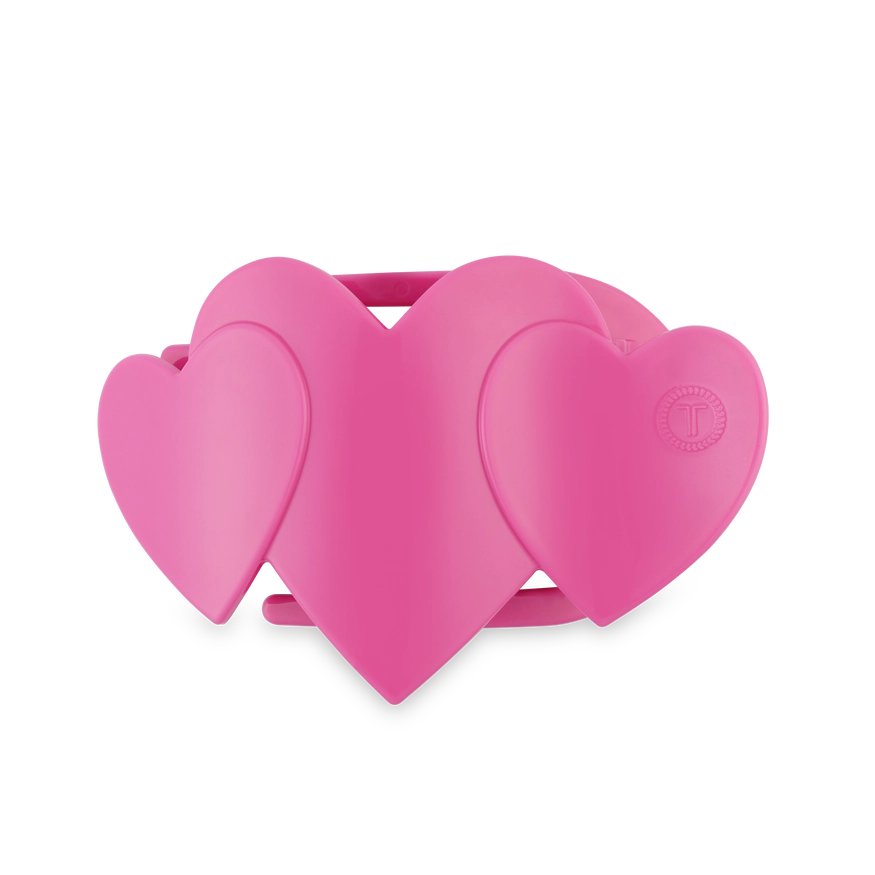 Teleties Flat Hair Clip - Heart to Heart