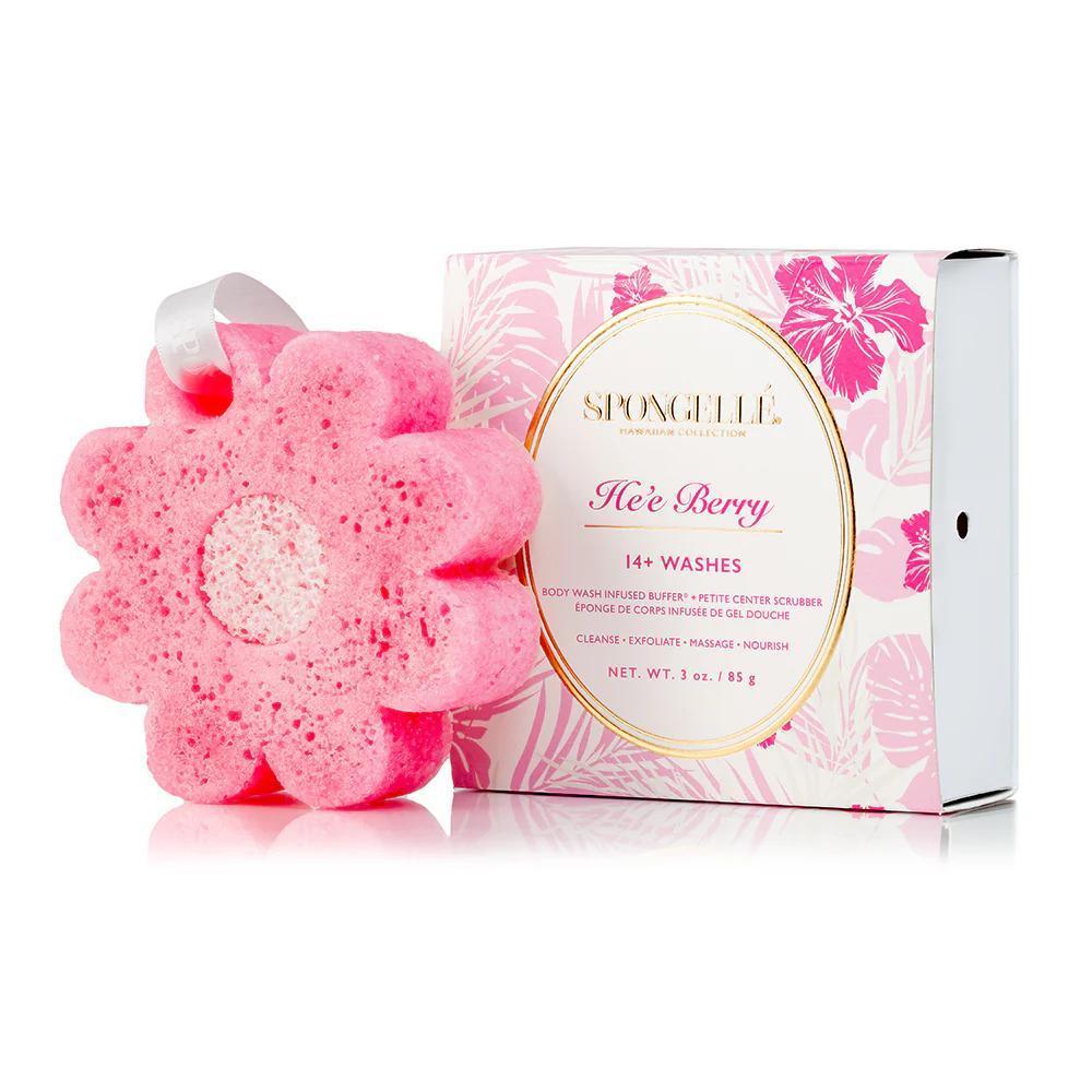Spongelle Hawaiian Collection Body Wash Infused Buffer - He'e Berry