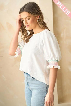 Gelina Blouse - Off White
