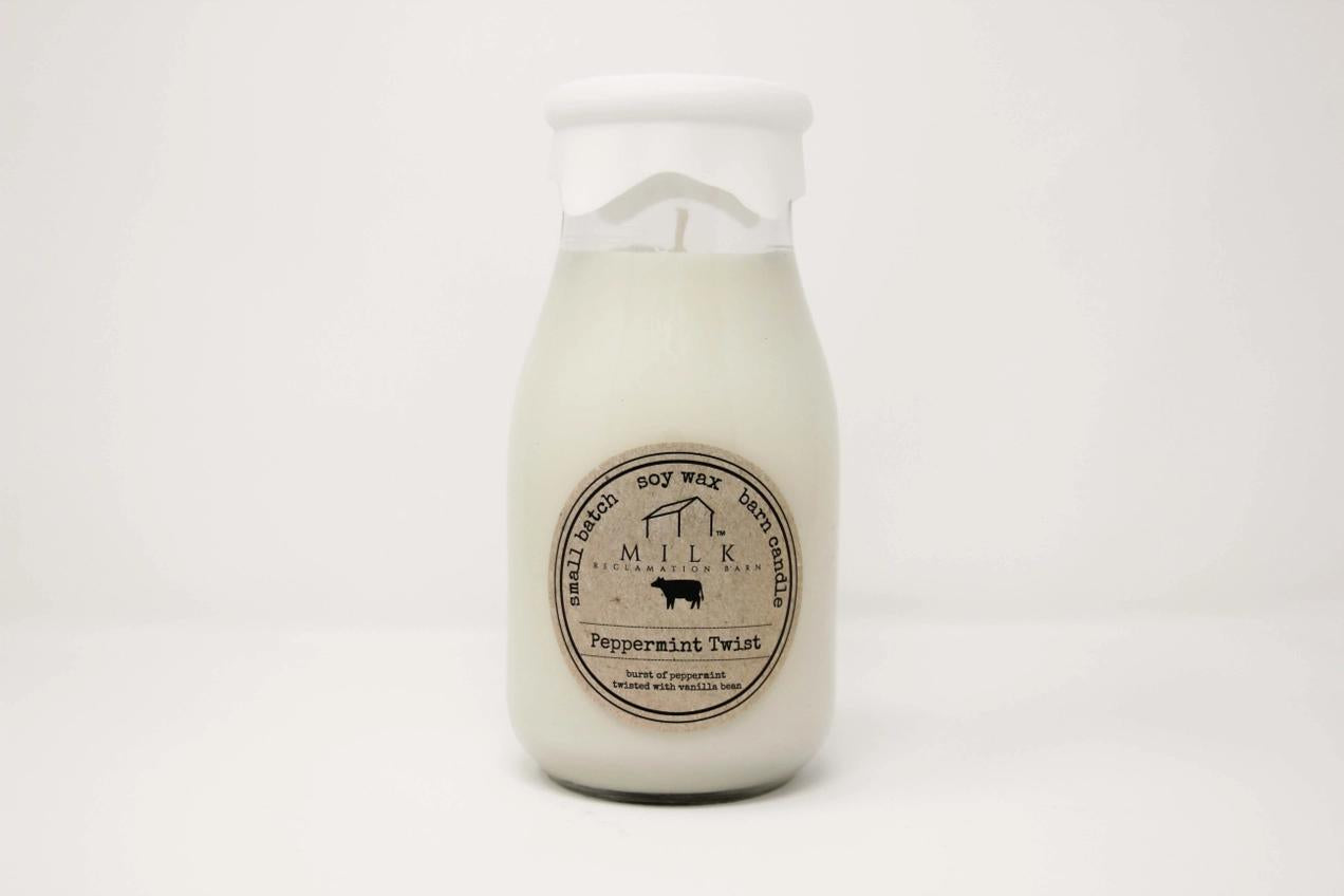 Milk Reclamation Barn Milk Bottle Candle - Thumbnail 5