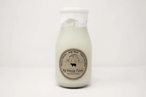 Milk Bottle Candle - My Happy Place