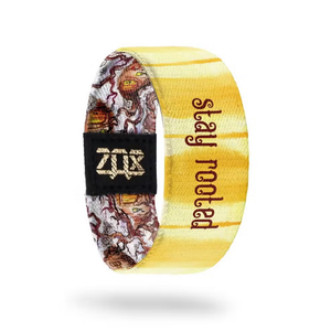 ZOX Wristband Christmas Holiday Winter - Stay Rooted - Medium