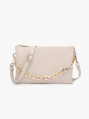 Izzy Textured Crossbody w/Guitar Strap