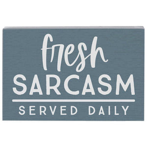 Fresh Sarcasm - Small Talk Rectangle
