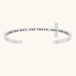 Cross Bracelet - I Am The Way, The Truth, And The Light (John 14:6)