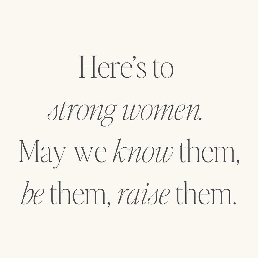 Bracelet - Here's To Strong Women