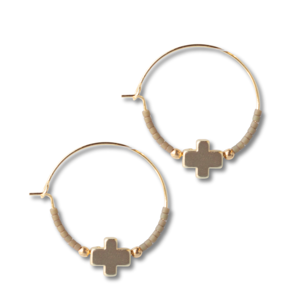 Lenny & Eva Faithful Earrings - Mocha