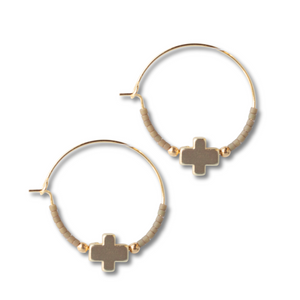 Lenny & Eva Faithful Earrings - Mocha