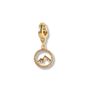 Lenny & Eva Mountain CZ Charm