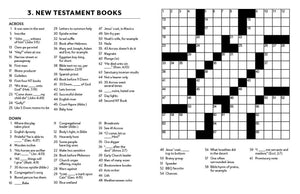 Bible Brain Puzzles: Large Print Crosswords