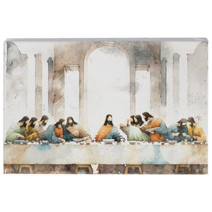 Last Supper Art - Small Talk Rectangle