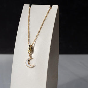 Lenny & Eva Moon Mother of Pearl Charm