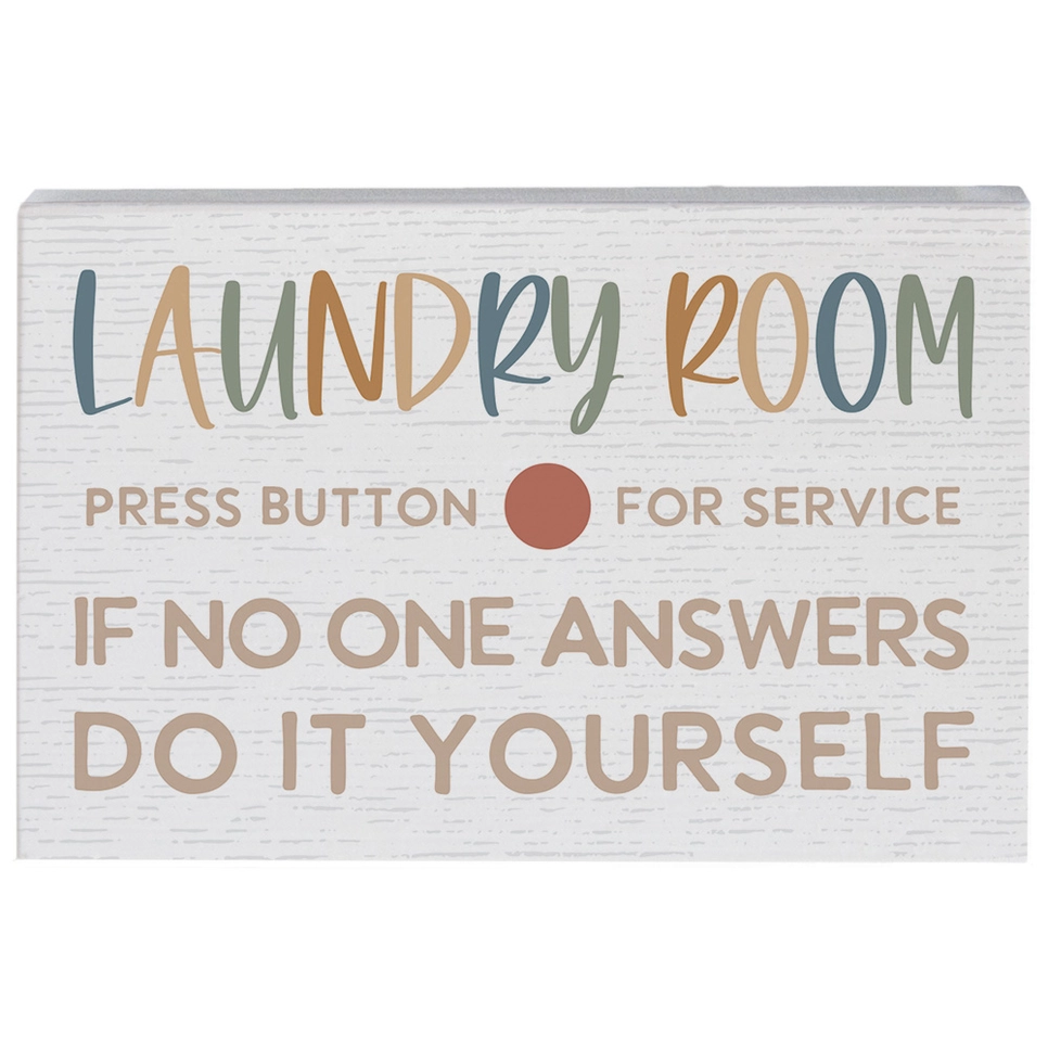 Laundry Service - Small Talk Rectangle
